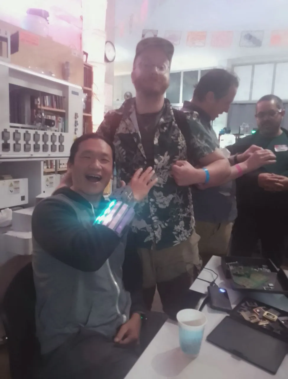 Haptic Bracer Demo Bunnie